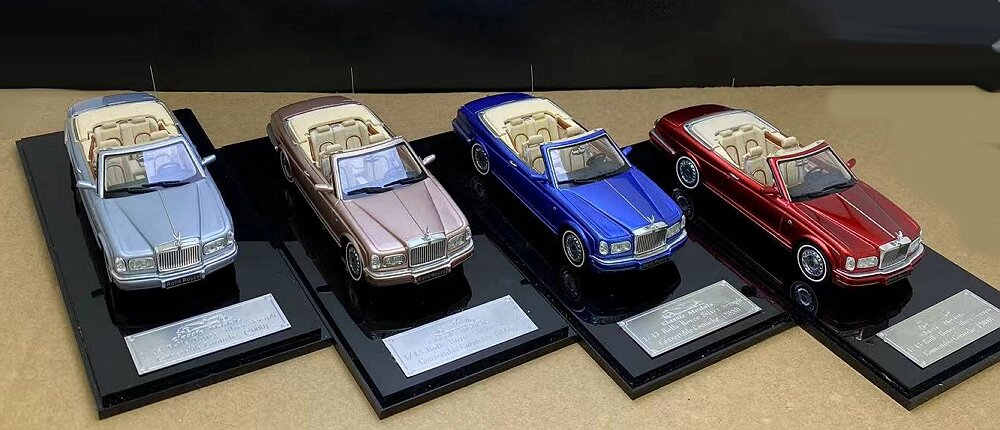 1:43 Rolls- Royce Silver Seraph CORNICHE (2000-2002)