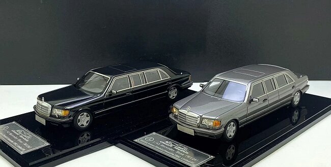 1/43 Mercedes-Benz W126 series AMG 560SEL Limousine 1990