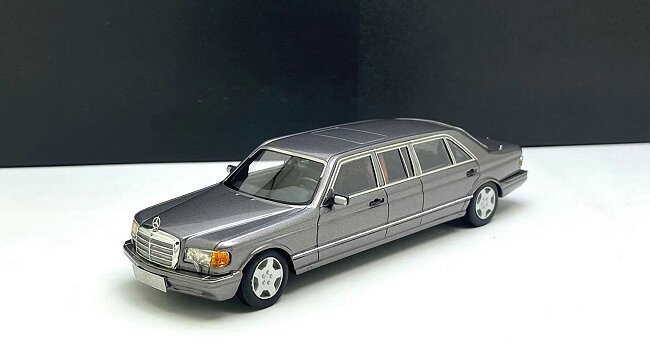 1/43 Mercedes-Benz W126 Series AMG 560SEL Limousine 1990 - Click Image to Close