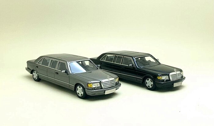 1/43 Mercedes-Benz W126 series AMG 560SEL Limousine 1990