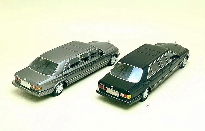 1/43 Mercedes-Benz W126 Series AMG 560SEL Limousine 1990