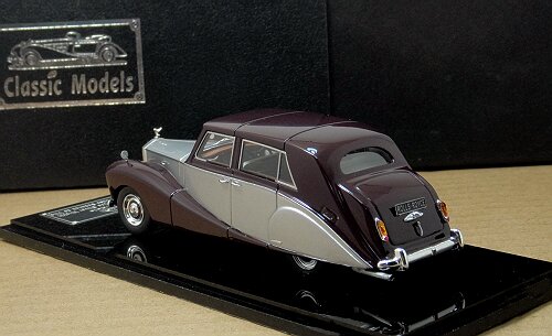 1/43 Rolls-Royce 1953 Silver Wraith Hooper Long Wheel Basge Seda